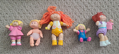 Vtg 1980s cabbage patch doll - cabbage,