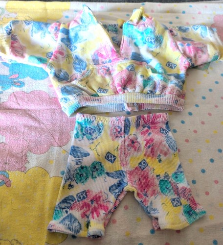 Vtg cabbage patch doll outfit - cabbage,